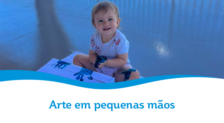Arte em pequenas mãos