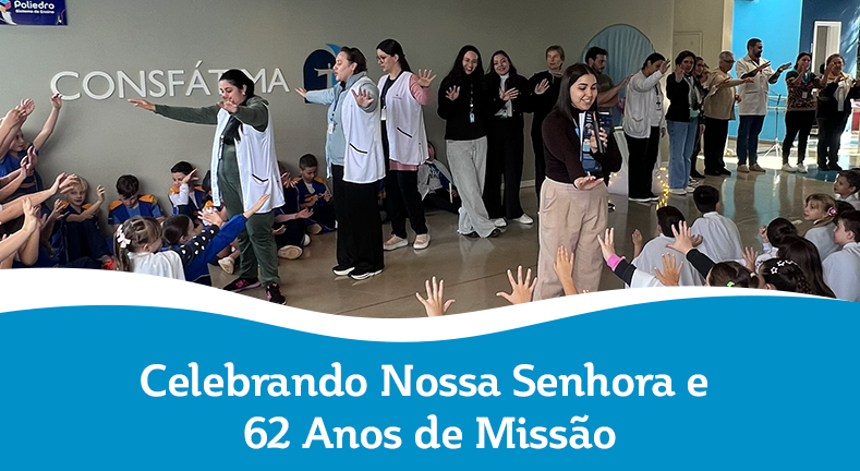 Corações em Prece: Celebrando Nossa Senhora e 62 Anos de Missão