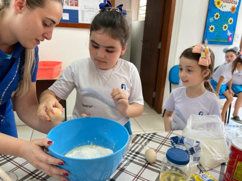 Infantil V: Transformações na cozinha!